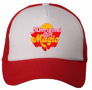 Aboriginal Girl Magic Trucker Cap
