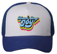 Black Boy Joy Trucker Cap (Rainbow Joy)