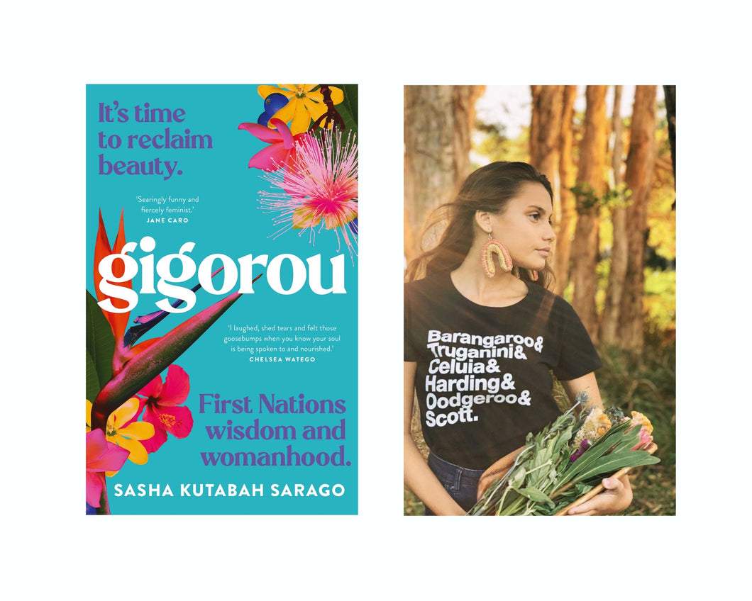 Gigorou Book + Because Of Her We Can T-shirt